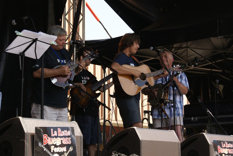 La Roche bluegrass fest Francie